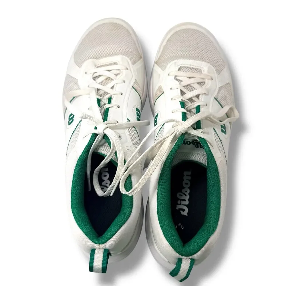 Wilson Pickle Pro Pickleball Shoes Bosphorous Green White Men's Size 13